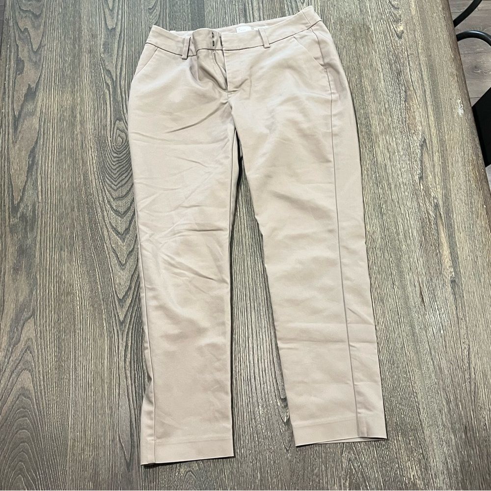 a new day Womens Stretch Skinny Leg Pants Mid Rise Tan Size Medium